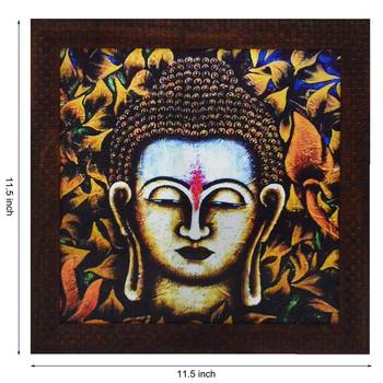 Spritual Buddha Head Satin Matt Texture UV Art Painting 2
