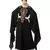 Black Nazneen Extra Long Wings Sleeve Embroidered Party Abaya