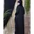 Black Nazneen Front Embroidered Zip At Neck Nida Abaya