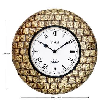 12" Antique Brass Metal Decorative wall clock 3