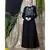 Black Nazneen Embroidered Party Abaya
