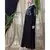 Black Nazneen Embroidered Party Abaya