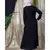 Black Nazneen Embroidered Party Abaya