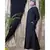 Black Nazneen Front Open  Daily Wear Abaya