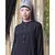 Black Nazneen Front Open  Daily Wear Abaya