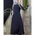 Black Nazneen Front Open  Daily Wear Abaya