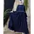 Blue Nazneen Balloon Sleeve Pom Pom Lace Bohemian  Abaya