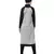Grey Nazneen Contrast Knits Sports Abaya With Legging