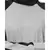 Grey Nazneen Contrast Knits Sports Abaya With Legging
