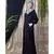 Black Nazneen Side Open Band At Waist Nida Abaya