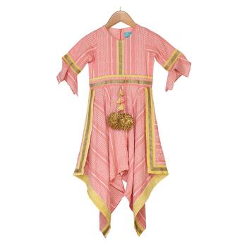 Hanky Jumpsuit - Pink 2
