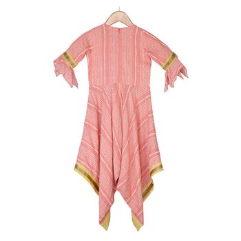 Hanky Jumpsuit - Pink 3