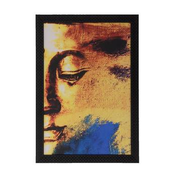 Abstract Buddha Satin Matt Texture UV Art Painting 1