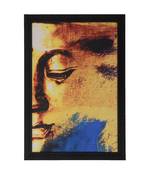 Abstract Buddha Satin Matt Texture UV Art Painting