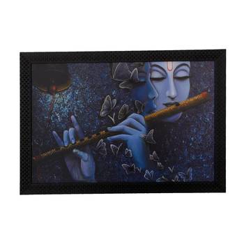 Radha Krishna Love Moments Satin Matt Texture UV Art Painting 1