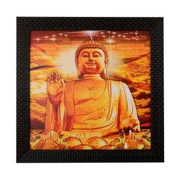 Blessing Buddha Satin Matt Texture UV Art Painting 1