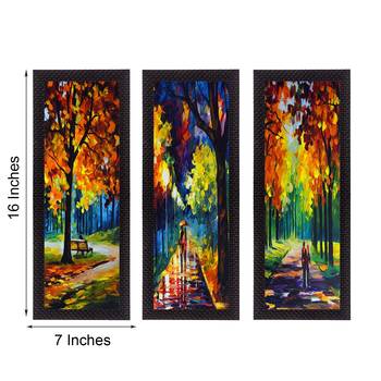 Set Of 3 Couple Love Moments Satin Matt Texture UV Art Painting 3