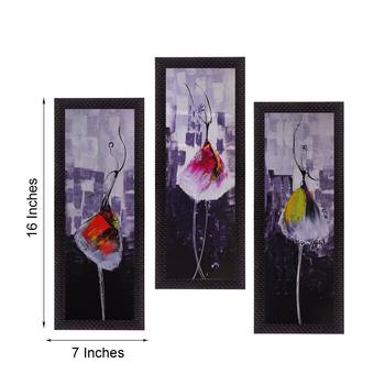 Set Of 3 Beautiful Angels Satin Matt Texture UV Art Painting 3