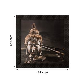 Spritual Buddha Head Satin Matt Texture UV Art Painting 2