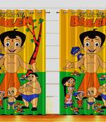 Digital Printed Polyester Whiteout Curtains Each Pack of 2 pc