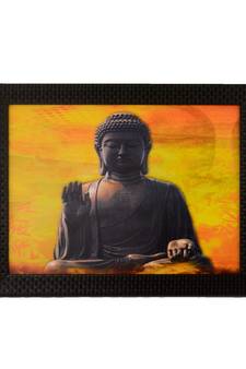 Spritual Buddha Satin Matt Texture UV Art Painting