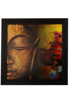 Spritual Buddha Satin Matt Texture UV Art Painting