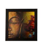 Spritual Buddha Satin Matt Texture UV Art Painting