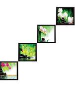 Set Of 4 Nature Shots Satin Matt Texture UV Art Painting