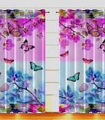 Digital Printed Polyester Whiteout Curtains Each Pack of 2 pc