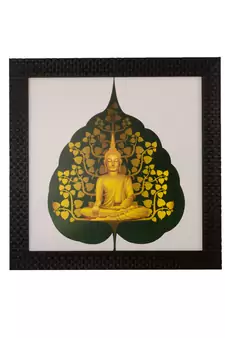 Spritual Buddha Satin Matt Texture UV Art Painting