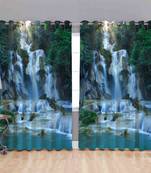 Digital Printed Polyester Whiteout Curtains Each Pack of 2 pc