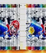 Digital Printed Polyester Whiteout Curtains Each Pack of 2 pc