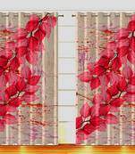 Digital Printed Polyester Whiteout Curtains Each Pack of 2 pc