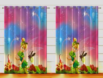 Digital Printed Polyester Whiteout Curtains Each Pack of 2 pc 1