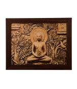 Spritual Buddha Satin Matt Texture UV Art Painting