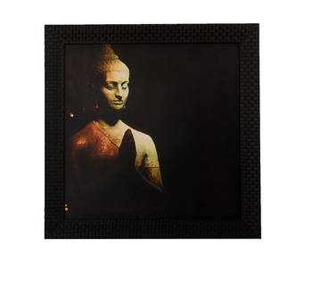 Spritual Buddha Satin Matt Texture UV Art Painting 1