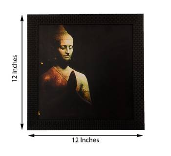 Spritual Buddha Satin Matt Texture UV Art Painting 2