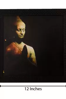 Spritual Buddha Satin Matt Texture UV Art Painting