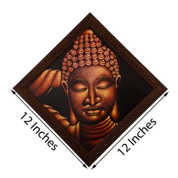 Spritual Buddha Satin Matt Texture UV Art Painting 2