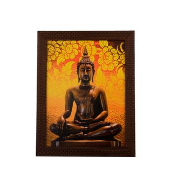 Spritual Buddha Satin Matt Texture UV Art Painting 1