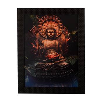 Spritual Buddha Satin Matt Texture UV Art Painting 1