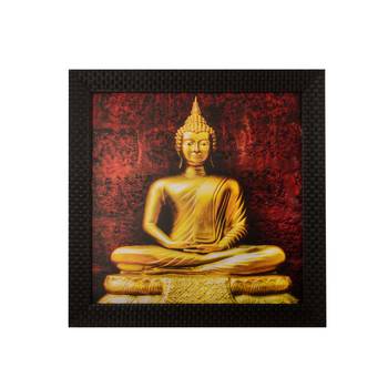 Spritual Buddha Satin Matt Texture UV Art Painting 1