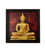 Spritual Buddha Satin Matt Texture UV Art Painting