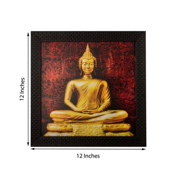 Spritual Buddha Satin Matt Texture UV Art Painting 2