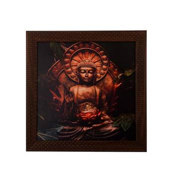 Spritual Buddha Satin Matt Texture UV Art Painting 1