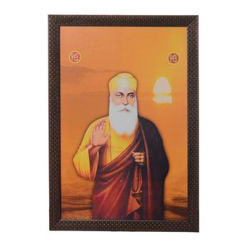 Gurunanak Satin Matt Texture UV Art Painting 1