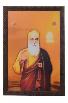 Gurunanak Satin Matt Texture UV Art Painting