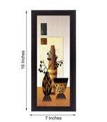 Abstract Vase Satin Matt Texture UV Art Painting