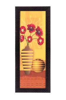 Abstract Vases Satin Matt Texture UV Art Painting