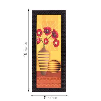 Abstract Vases Satin Matt Texture UV Art Painting 2